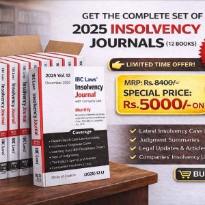 Buy 2025 Set | Insolvency Journal (in-print) | 12 Journals